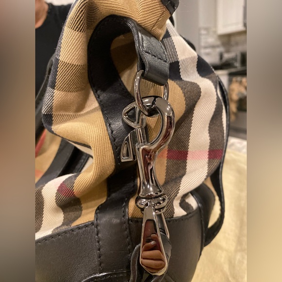 BURBERRY NOVA CHECK LADGE CROSSBODY BAG - Picture 3 of 15